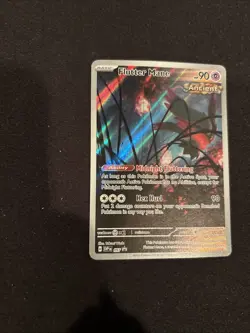 2024 Pokemon TCG Flutter Mane 097 Temporal Forces Black Star Promo - Image 2
