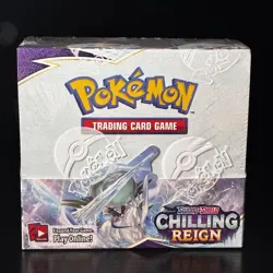 Pokemon TCG Sword & Shield - Chilling Reign Booster Box SEALED 820650818462 - Image 1