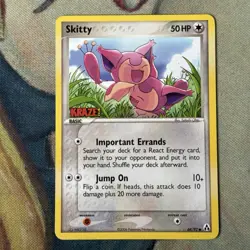 Pokemon TCG 2006 EX Legend Maker Kitty Common #64 KRAZE Club Promo - Image 1