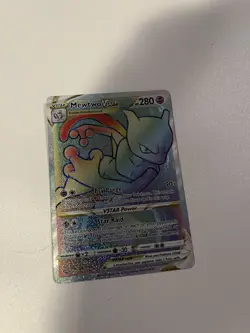 Pokemon Mewtwo Vstar Rainbow GO 079/078 Secret NM - Image 2