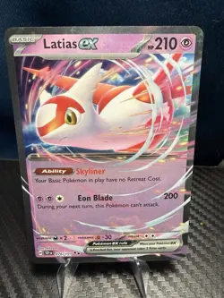 Latias ex 076/191 Surging Sparks Double Rare Holo Pokemon TCG NM - Image 1