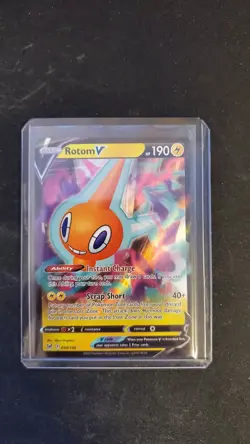 Rotom V 058/196 - Pokemon TCG Lost Origin - NM - Image 1