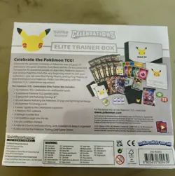 Pokemon TCG Celebrations ETB 25th Anniversary Elite Trainer Box New Sealed 820650809439 - Image 2