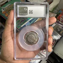 Gyarados Pokemon Vintage Meiji Battle Coin Metal Japanese - Cgc Gem Mint 10 - Image 3