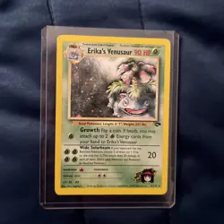 Erika's Venusaur 4/132 Gym Challenge Holo Pokemon Vintage Rare - Image 1