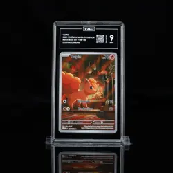 2025 POKEMON MEGA EVOLUTION ILLUSTRATION RARE #138 VULPIX - TAG 9 MINT - Image 1