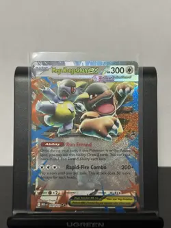 Pokemon Mega Evolution Mega Kangaskhan EX 104/132 Double Rare Holo NM - Image 1