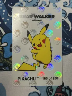 Pokemon Center X Bear Walker Pikachu Limited Edition 166 of 250 - Image 1