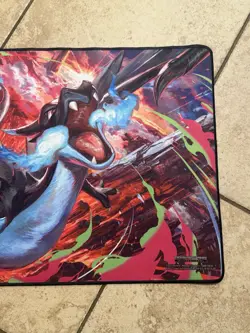 Pokemon Mega Charizard UPC Playmat Free Shipping - Image 3
