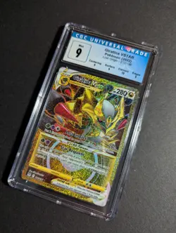 Giratina VSTAR 212/196 Lost Origin Gold Secret Rare Pokemon TCG CGC 9 MINT - Image 3