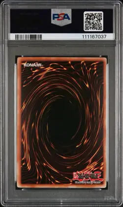 2007 Yu-Gi-Oh! Rainbow Dragon Tactical Evolution TAEV 1st Edition Secret PSA 6 - Image 2