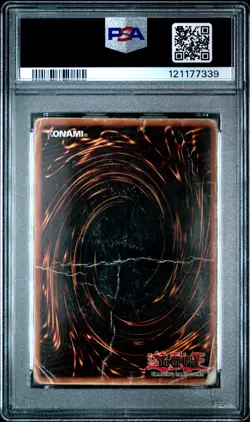 2002 YU-GI-OH! STARTER DECK: KAIBA #001 BLUE-EYES WHITE DRAGON PSA 1 - Image 2