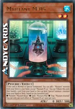 MYUTANT M-05 • (Myutante M-05) • Ultra R • PHRA EN084 • YUGIOH! • ANDYCARDS - Image 1