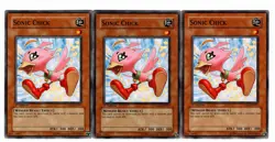 Yugioh- 3X Sonic Chick - Common - 1st Edition - 5DS2-EN017 - Near Mint - Image 1