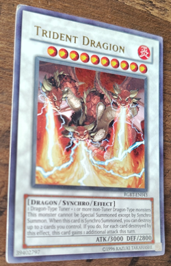 Trident Dragion RGBT-EN043 Ultimate Rare Yu-Gi-Oh! Holographic Dragon/Synchro - Image 4