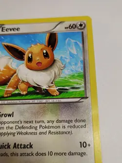 Eevee 89/116 Common Plasma Freeze Pokemon Card - Image 3