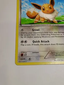 Eevee 89/116 Common Plasma Freeze Pokemon Card - Image 5