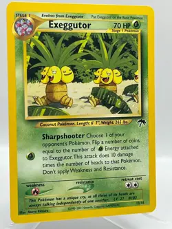 Exeggutor 13/18 Southern Islands Non Holo Promo 2001 Vintage Pokemon Card - Image 2