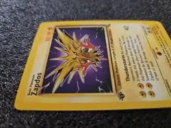 ZAPDOS 1999 Fossil 1st Edition NON-HOLO Pokemon Card #30/62 - Image 3