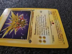 ZAPDOS 1999 Fossil 1st Edition NON-HOLO Pokemon Card #30/62 - Image 4