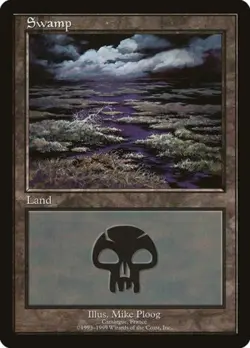 Swamp - Camargue - Near Mint MTG Promos: Euro Lands - Image 1