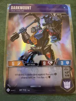 Transformers Trading Card Game: Wave 1 - Darkmount - Image 1