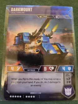 Transformers Trading Card Game: Wave 1 - Darkmount - Image 2