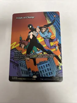 Winds Of Change Borderless Foil Spider-Man Card #0030 MTG - Image 1