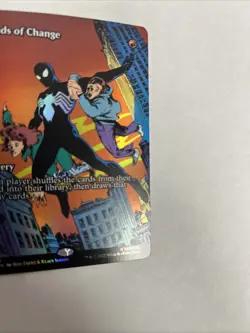 Winds Of Change Borderless Foil Spider-Man Card #0030 MTG - Image 2