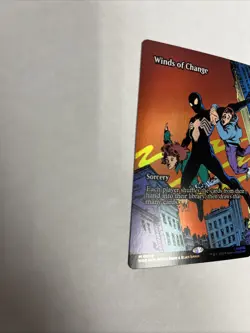 Winds Of Change Borderless Foil Spider-Man Card #0030 MTG - Image 5