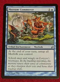 MERROW COMMERCE, MAGIC THE GATHERING LORWYN NEAR MINT MTG NM - Image 1