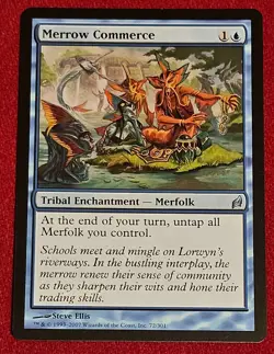 MERROW COMMERCE, MAGIC THE GATHERING LORWYN NEAR MINT MTG NM - Image 3