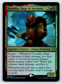 Vrondiss, Rage of Ancients M Commander: Adventures in the Forgotten Realms # 4 N - Image 1