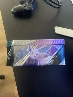 Pokemon TCG Heroes Collectors Tin Espeon 1 Espeon V Foil Card 5 Booster Packs - Image 3