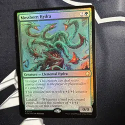 MTG Magic - Mossborn Hydra - FOIL Foundations RARE 0107 - Near Mint NM - Image 2