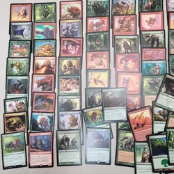 Gilanra Alena BEASTS Partner Custom Complete COMMANDER DECK. ALL 100 Magic Cards - Image 3