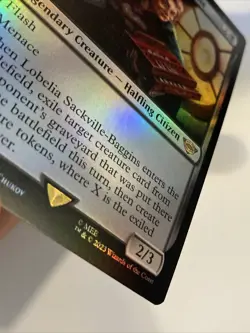 MTG Lobelia Sackville-Baggins *FOIL* The Lord of the Rings 93 Pack Fresh - Image 3