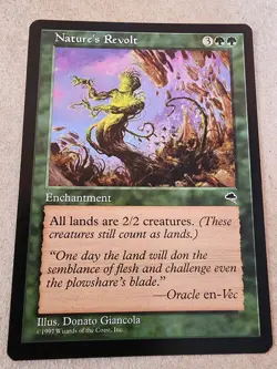 Nature's Revolt - Tempest Regular - Mtg - Image 1