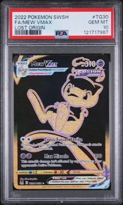 Sequential PSA 10 Pikachu VMAX & Mew VMAX TG29/TG30 Lost Origin Pokemon Cards - Image 5