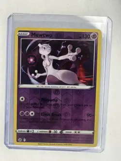 Crown Zenith #059/159 Mewtwo Reverse Holo Pokemon TCG - Image 1
