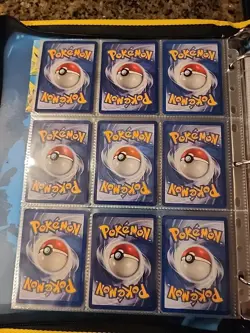 Pokemon Collection Binder Vintage Lot of Cards Holos Rares WoTC E-Reader Etc - Image 5