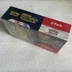 Pokemon Surging Sparks ETB + Booster Bundle Costco 2 Pack Factory Sealed - Image 5