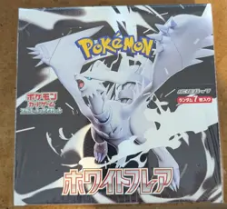 Pokemon Sealed Japanese White Flare Booster Box Regular - SHIPS FROM USA - Image 1