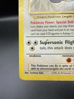 Pokemon TCG Dragonite Black Star Promo 5 HP - Image 4