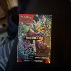 3x Pokemon TCG Scarlet & Violet Twilight Masquerade Sealed Booster Bundles - Image 1