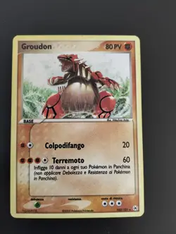 Pokemon - Groudon Holo 102/101 Ex Leggende Nascoste - Image 1