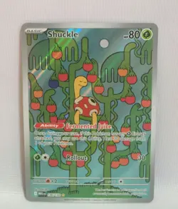 2025 Pokemon TCG Shuckle 136/132 Illustration Rare Mega Evolution NM+/M - Image 1