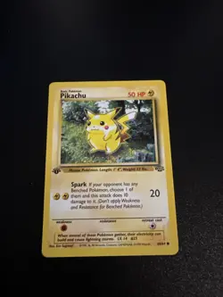 Pokemon Pikachu #60/64 From 1st Edition Jungle Set 1999 (Near Mint Condition)! - Image 1