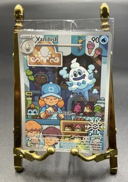 [SEALED] Pokemon TCG Vanillish 190/182 Holiday Calendar 2025 Stamp Promo - NM - Image 2