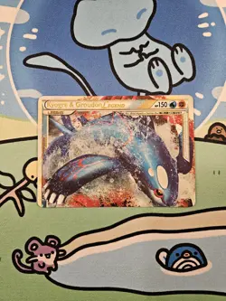 Pokemon TCG: Kyogre & Groudon LEGEND (Top) Ultra Rare (87/90) Undaunted HP - Image 1